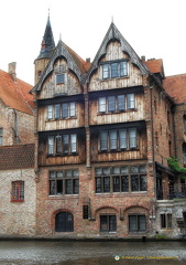 A most beautiful medieval house on Rozenhoedkaai